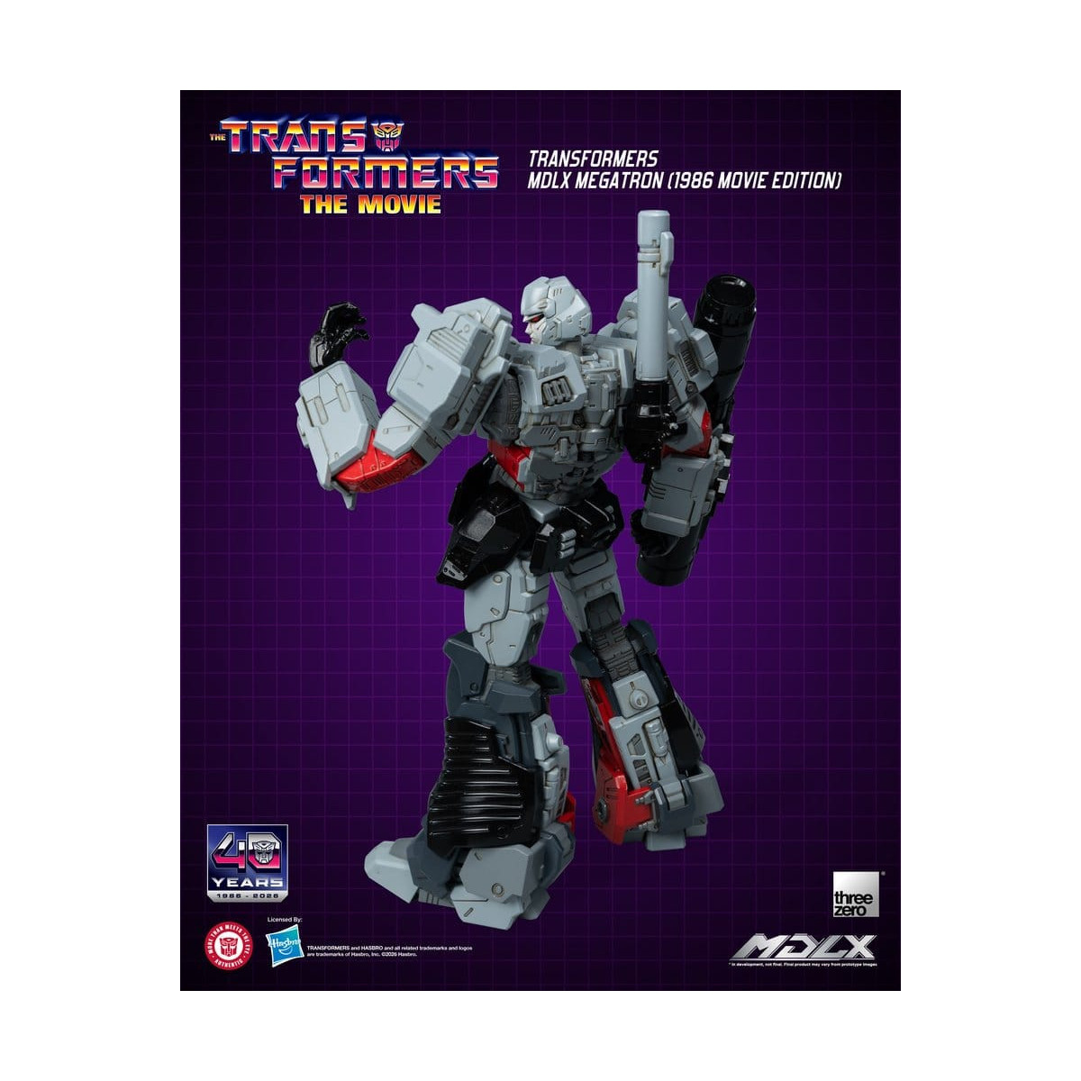 Three Zero - Transformers MDLX MEGATRON (edizione del film del 1986)