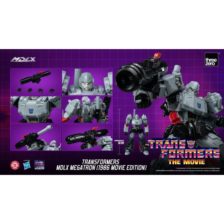 Three Zero - Transformers MDLX MEGATRON (edizione del film del 1986)