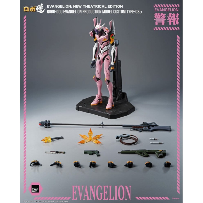 Three Zero - Modello di produzione personalizzato Neon Genesis Evangelion Tipo-08a (Neon Genesis Evangelion: Nuova edizione cine