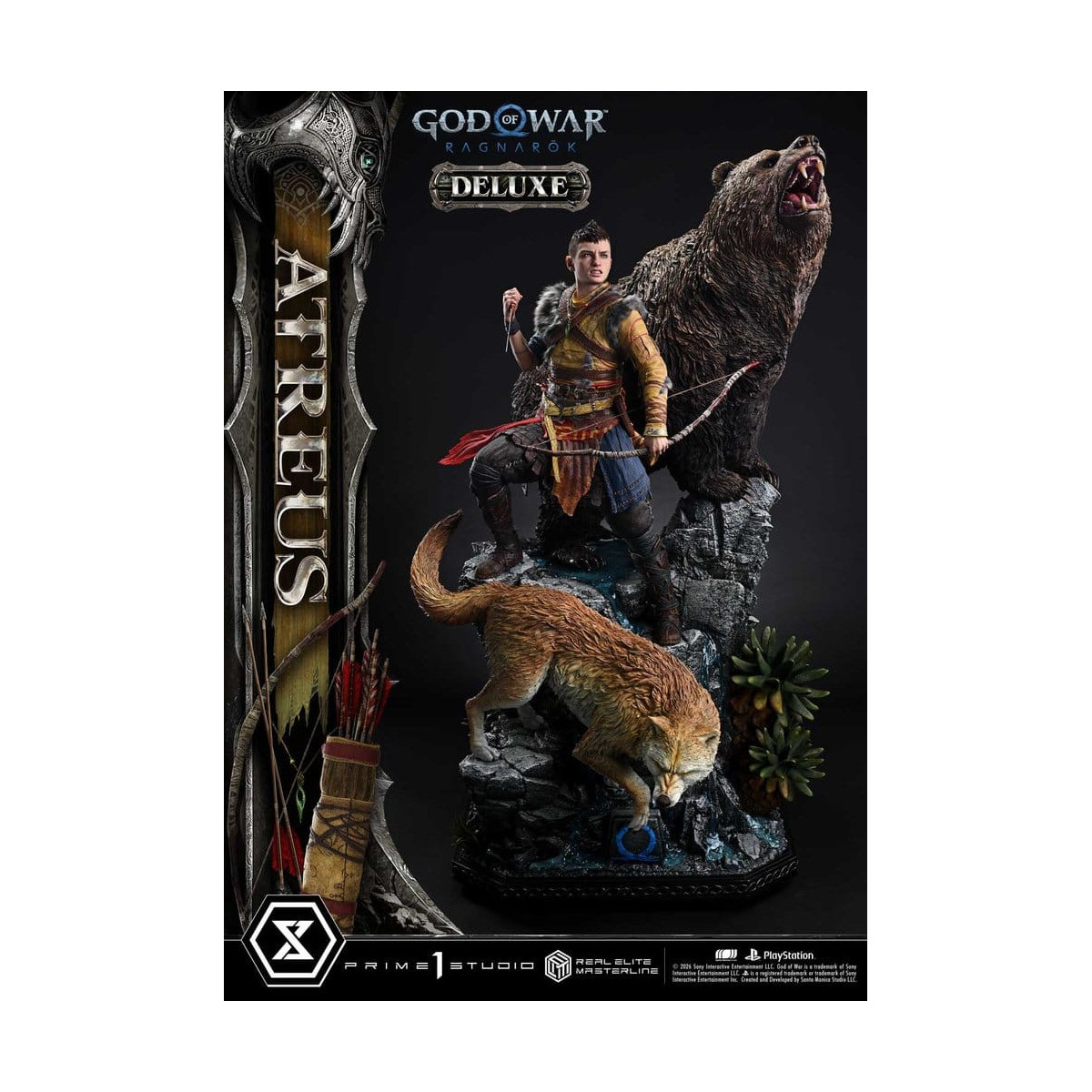 Prime 1 Studio - God of War: Ragnarok - Atreus DX Bonus Version - Real Elite Masterline Series 1/3