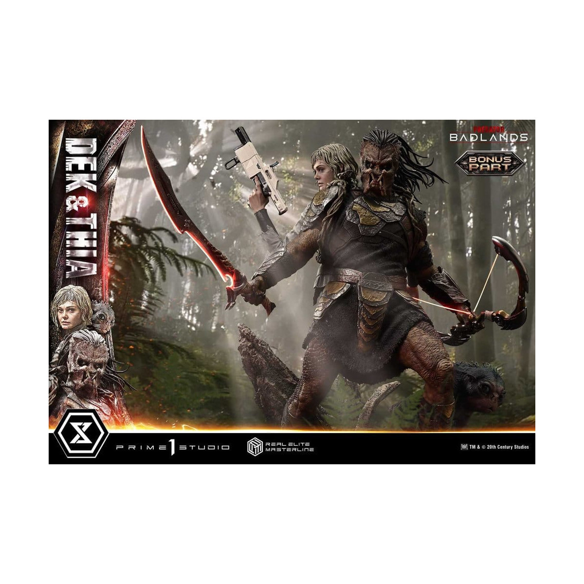 Prime 1 Studio - Badlands Dek & Thia DX Bonus Version - Real Elite Masterline Series 1/3