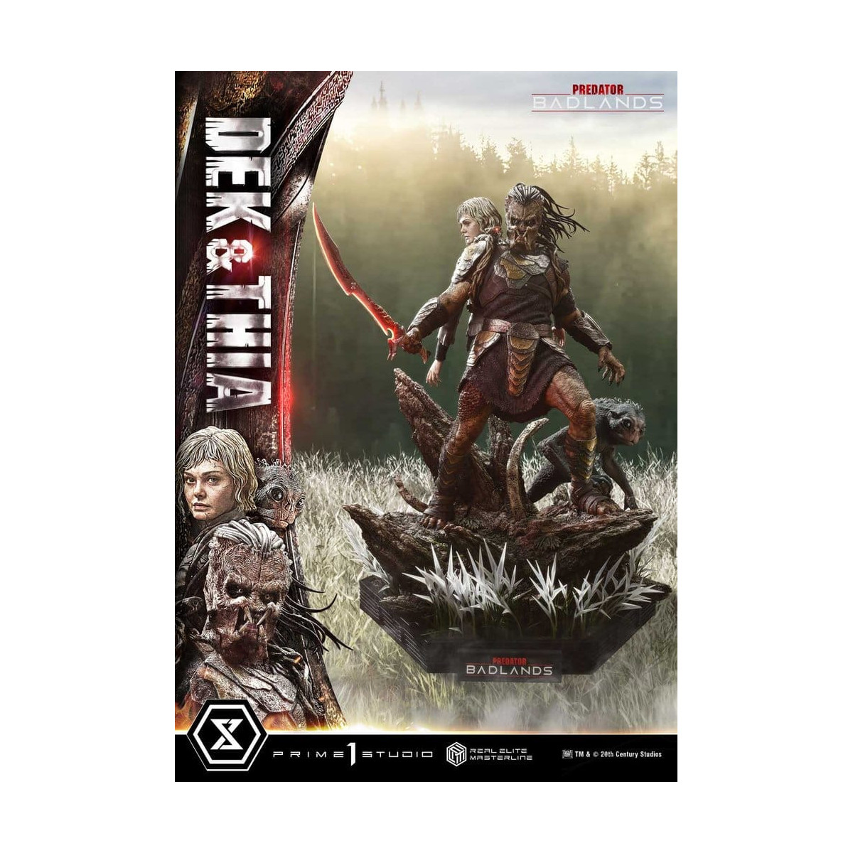 Prime 1 Studio - Badlands Dek & Thia DX Bonus Version - Real Elite Masterline Series 1/3