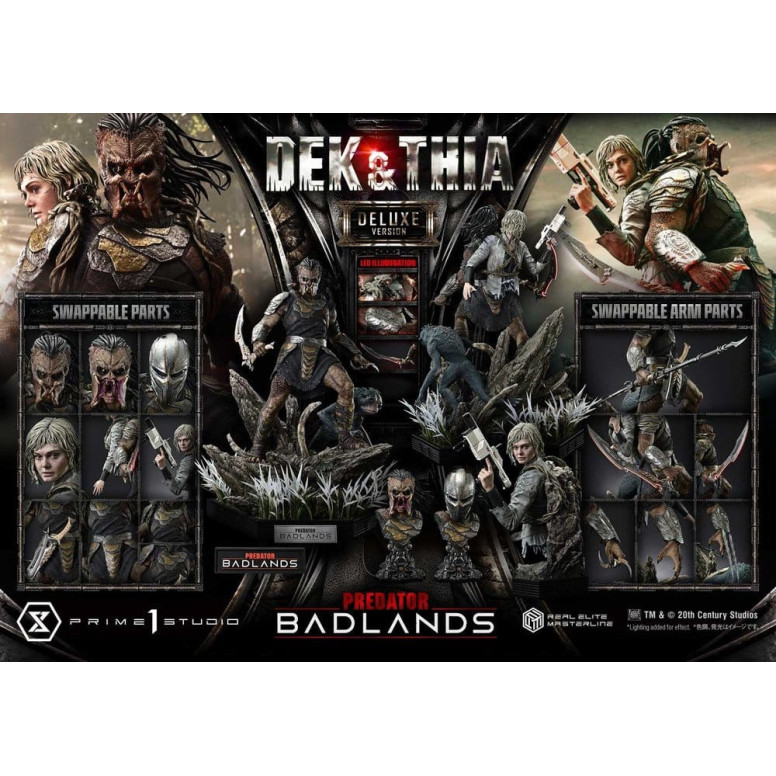 Prime 1 Studio - Badlands Dek & Thia DX Bonus Version - Real Elite Masterline Series 1/3