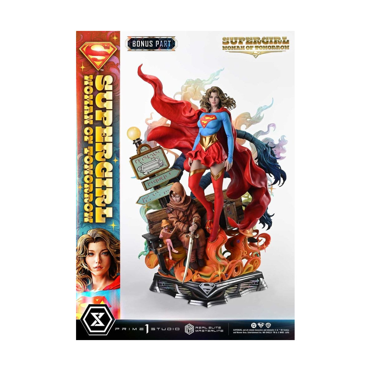 Prime 1 Studio - DC Comics - Supergirl: Woman of Tomorrow (versione bonus) - Real Elite Masterline Serie 1/4