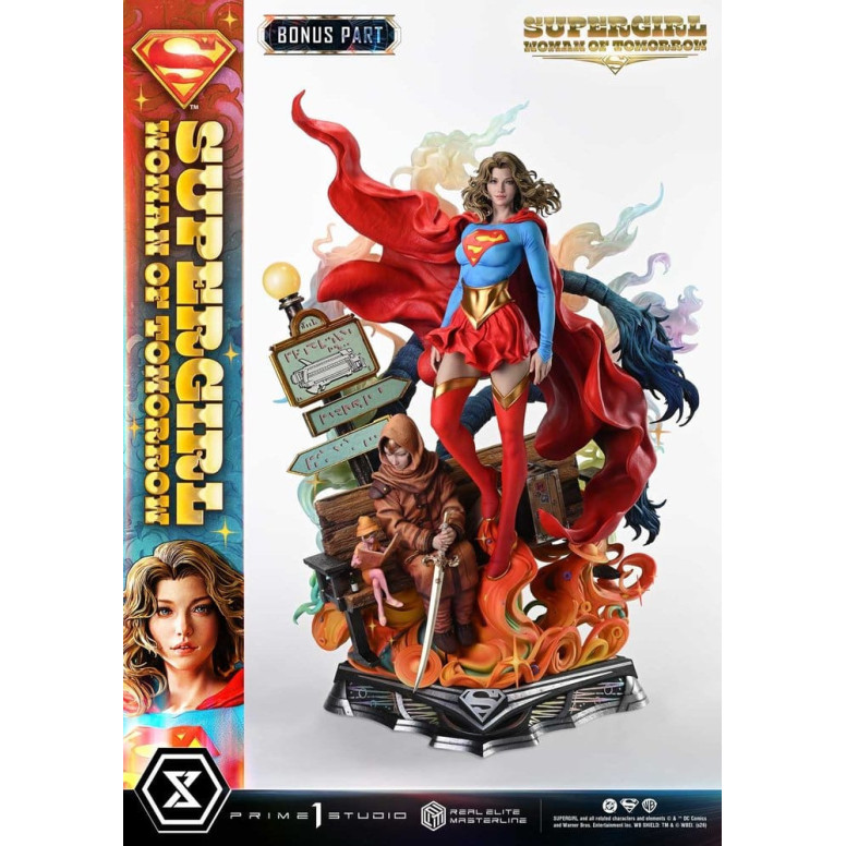 Prime 1 Studio - DC Comics - Supergirl: Woman of Tomorrow (versione bonus) - Real Elite Masterline Serie 1/4