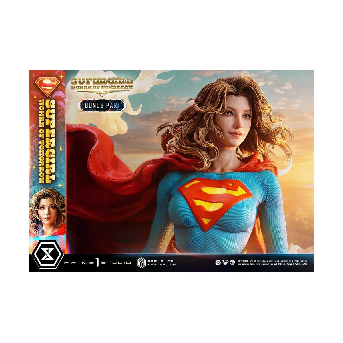 Prime 1 Studio - DC Comics - Supergirl: Woman of Tomorrow (versione bonus) - Real Elite Masterline Serie 1/4