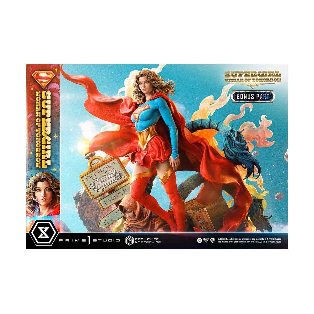 Prime 1 Studio - DC Comics - Supergirl: Woman of Tomorrow (versione bonus) - Real Elite Masterline Serie 1/4