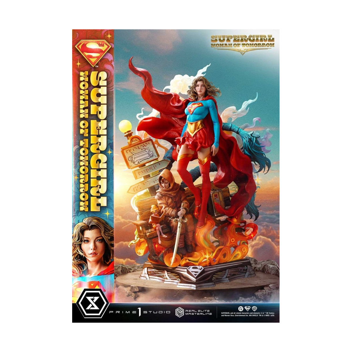 Prime 1 Studio - DC Comics - Supergirl: Woman of Tomorrow (versione bonus) - Real Elite Masterline Serie 1/4