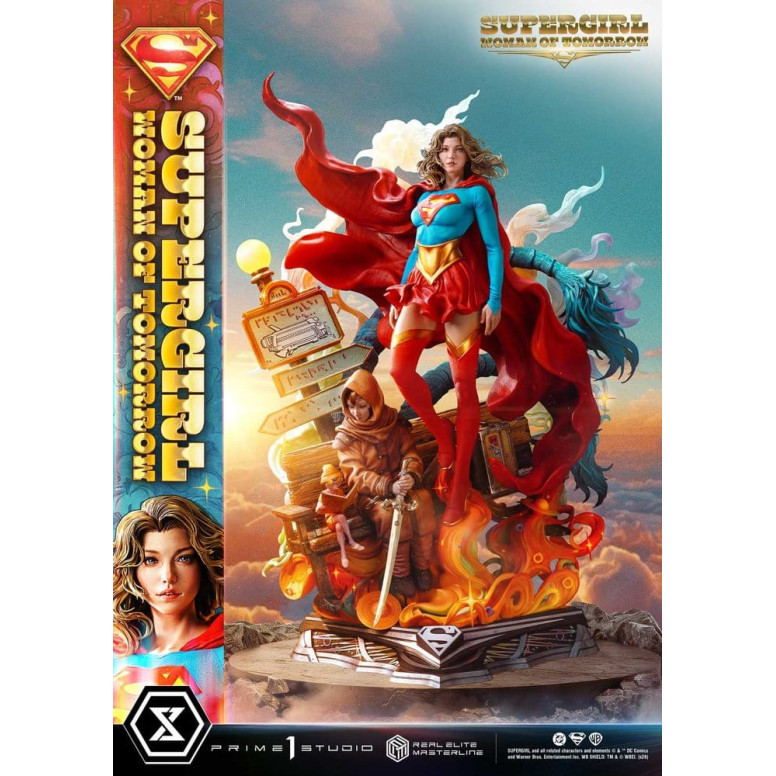 Prime 1 Studio - DC Comics - Supergirl: Woman of Tomorrow (versione bonus) - Real Elite Masterline Serie 1/4
