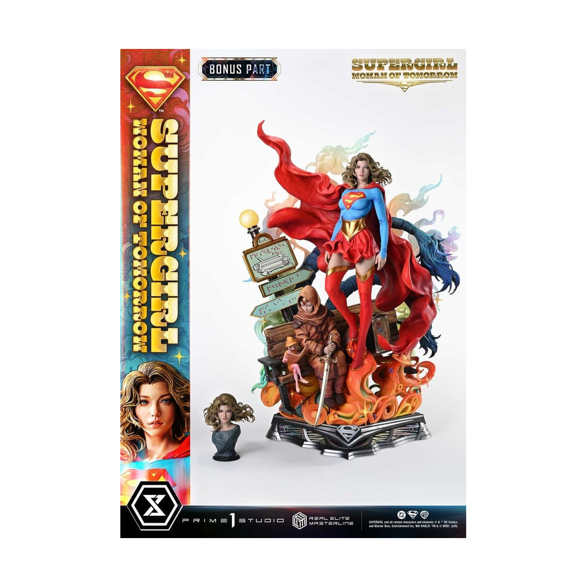 Prime 1 Studio - DC Comics - Supergirl: Woman of Tomorrow (versione bonus) - Real Elite Masterline Serie 1/4