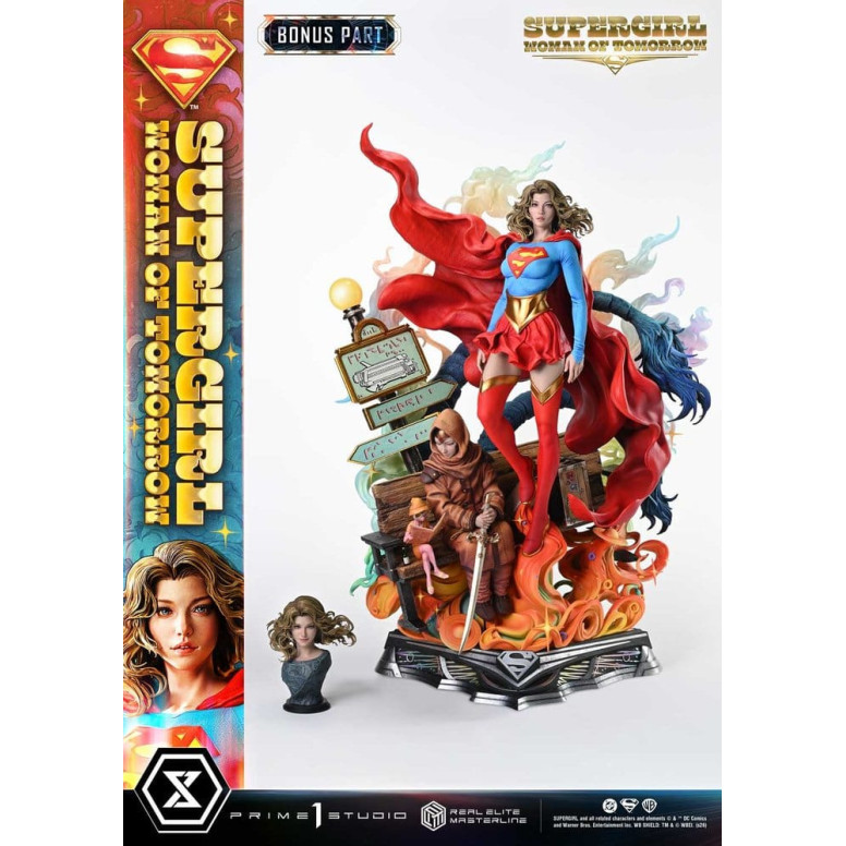 Prime 1 Studio - DC Comics - Supergirl: Woman of Tomorrow (versione bonus) - Real Elite Masterline Serie 1/4