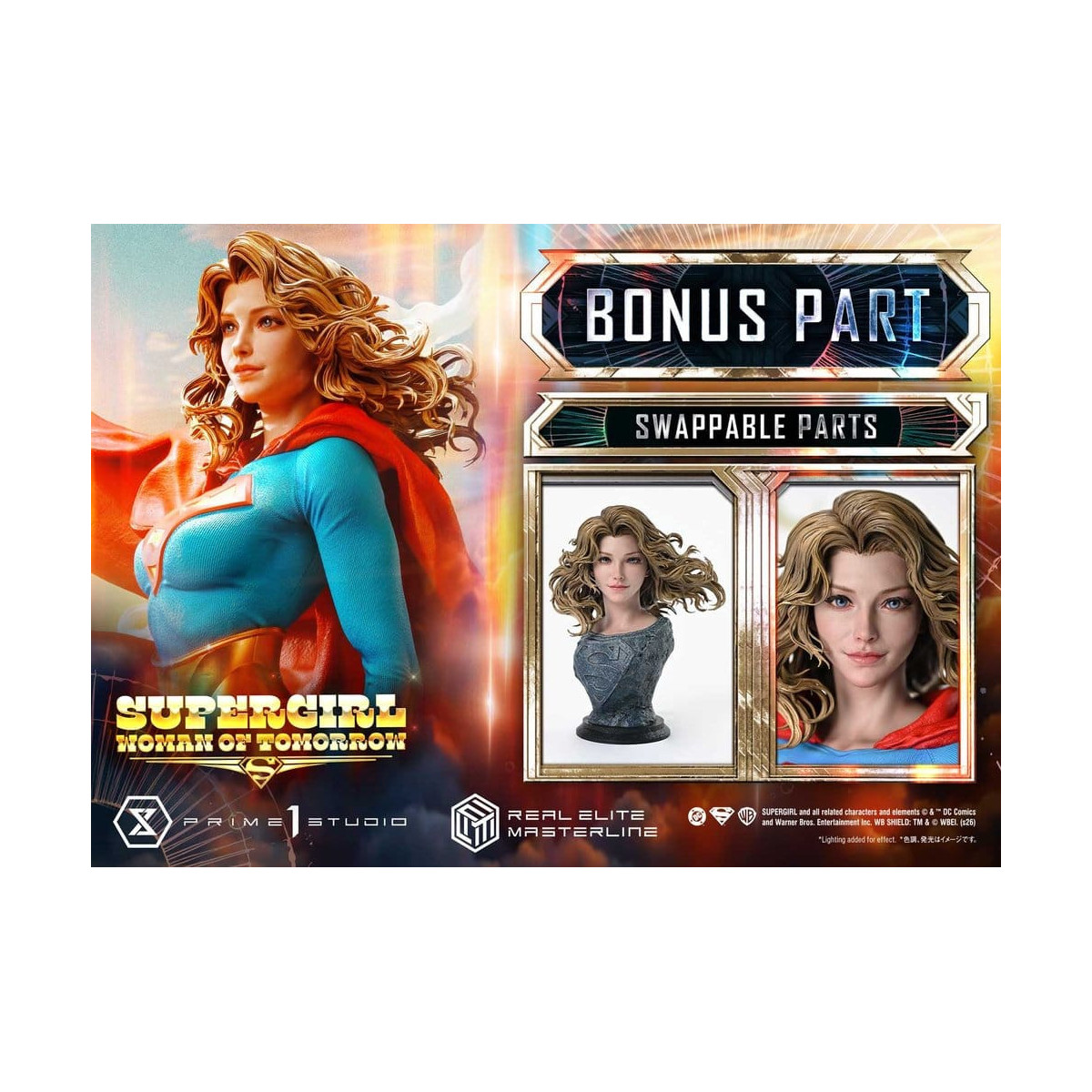 Prime 1 Studio - DC Comics - Supergirl: Woman of Tomorrow (versione bonus) - Real Elite Masterline Serie 1/4