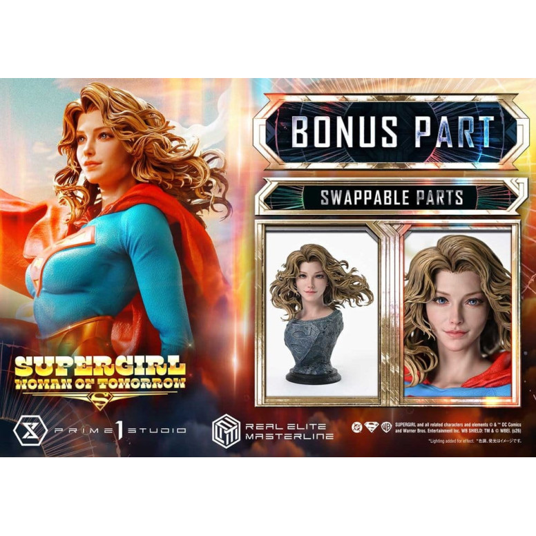 Prime 1 Studio - DC Comics - Supergirl: Woman of Tomorrow (versione bonus) - Real Elite Masterline Serie 1/4