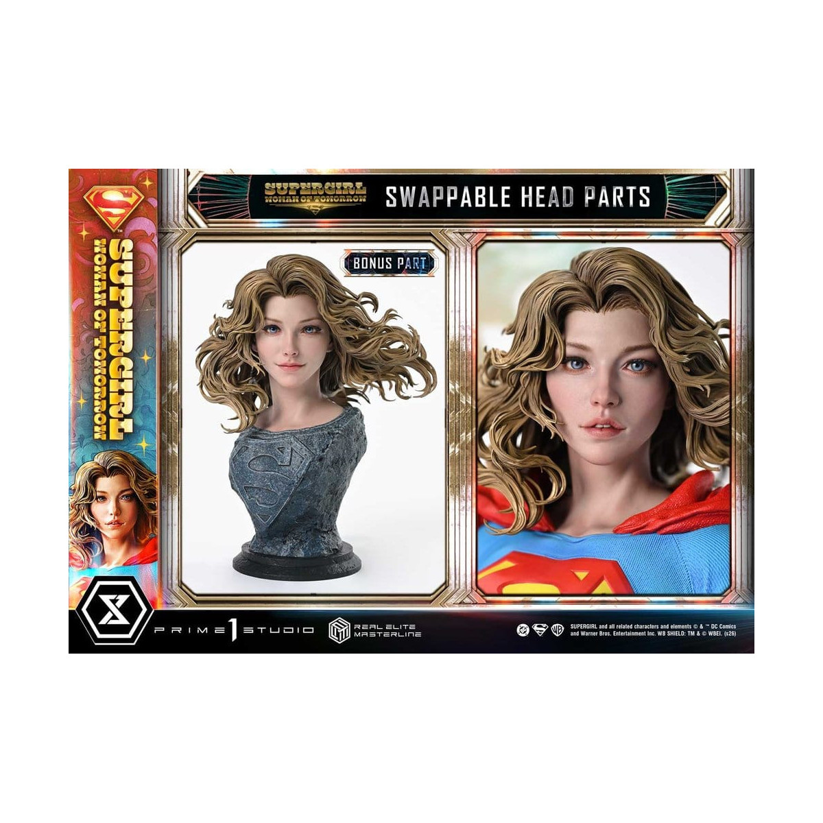 Prime 1 Studio - DC Comics - Supergirl: Woman of Tomorrow (versione bonus) - Real Elite Masterline Serie 1/4