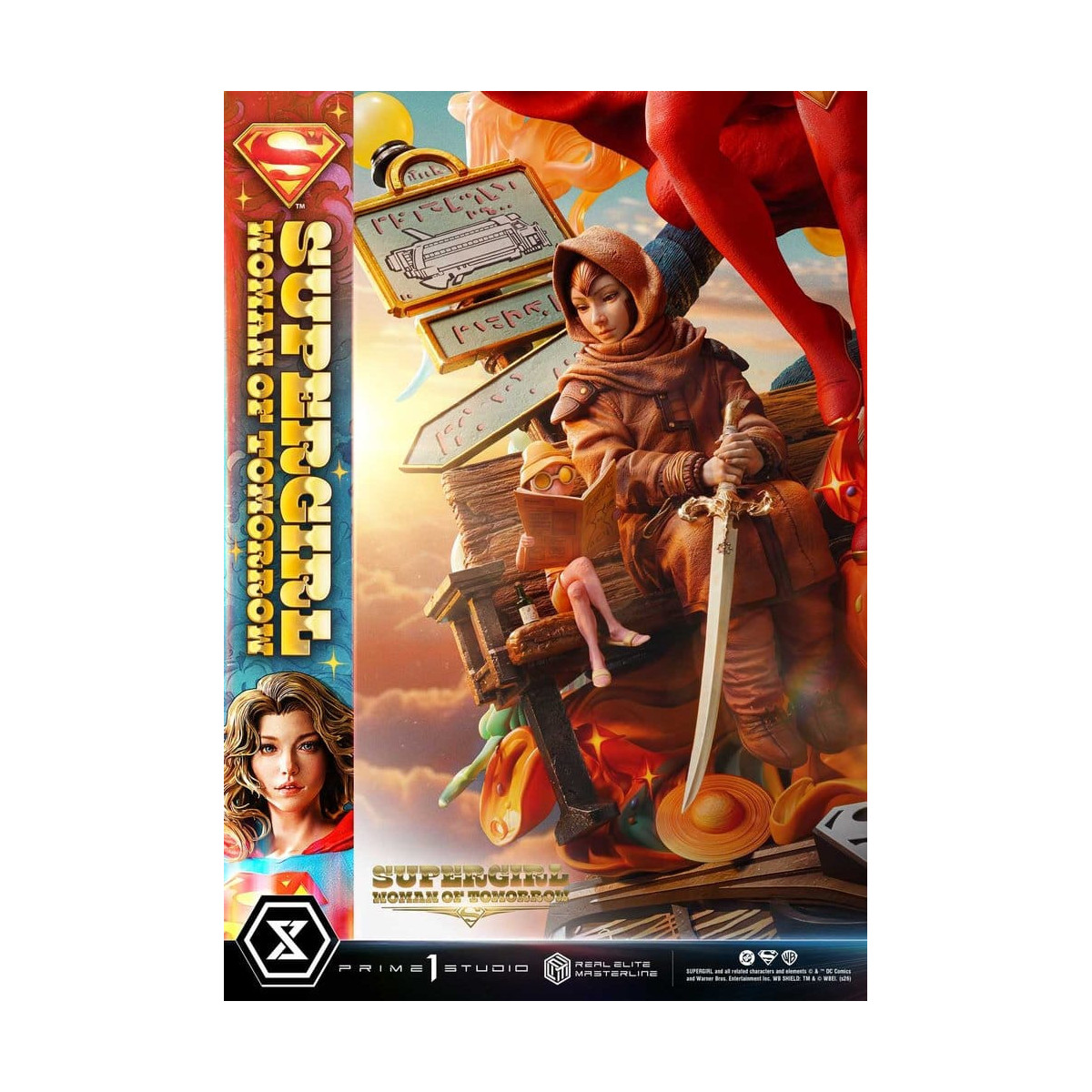 Prime 1 Studio - DC Comics - Supergirl: Woman of Tomorrow (versione bonus) - Real Elite Masterline Serie 1/4