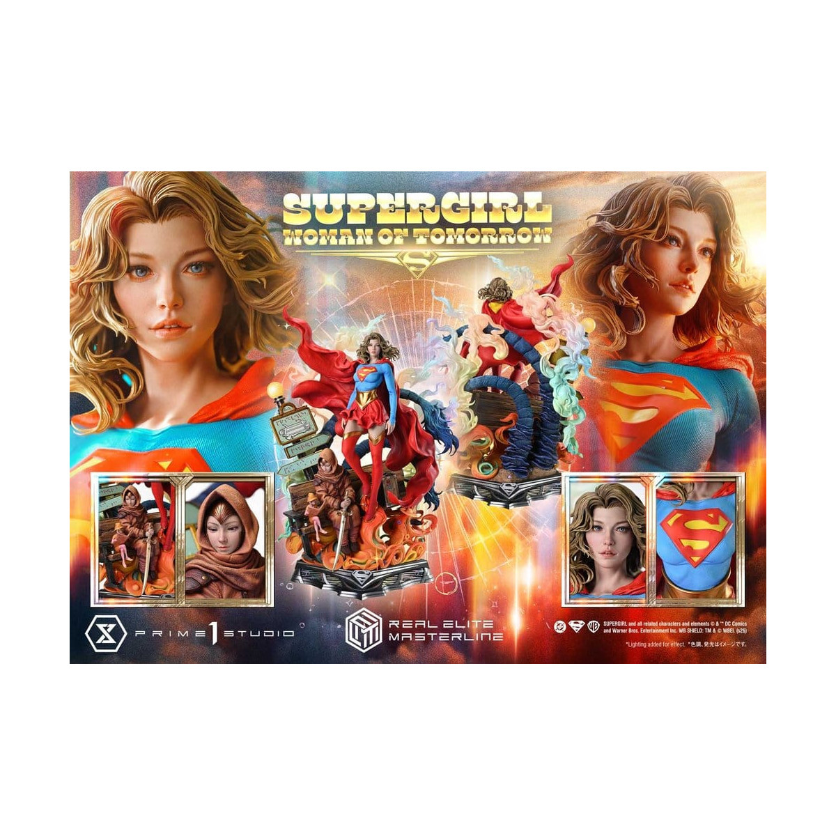 Prime 1 Studio - DC Comics - Supergirl: Woman of Tomorrow (versione bonus) - Real Elite Masterline Serie 1/4