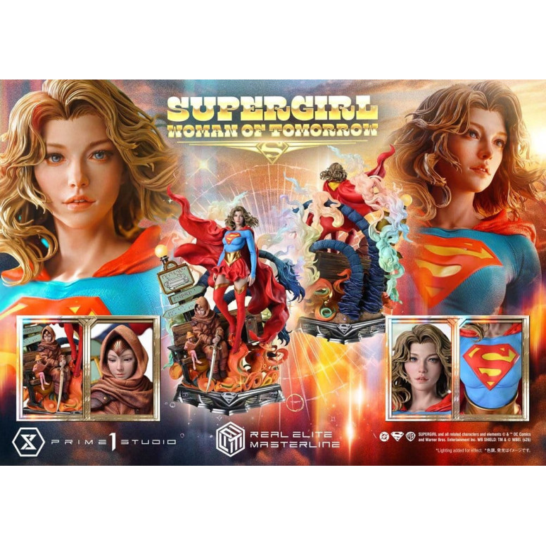 Prime 1 Studio - DC Comics - Supergirl: Woman of Tomorrow (versione bonus) - Real Elite Masterline Serie 1/4