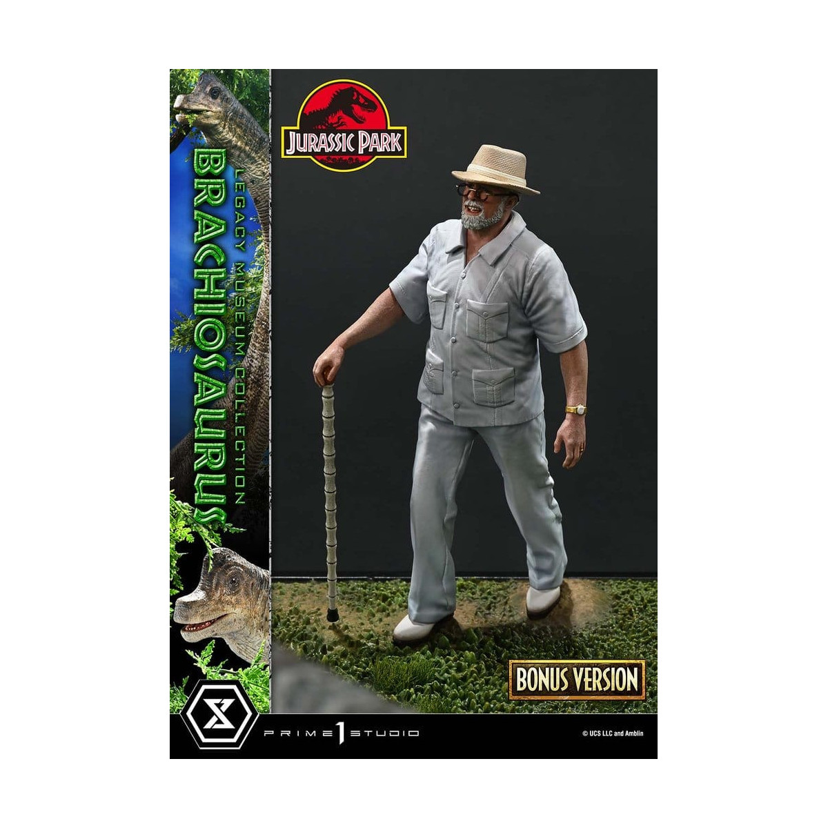 Prime 1 Studio - Jurassic Park - Collezione del Brachiosaurus Legacy Museum 1/15