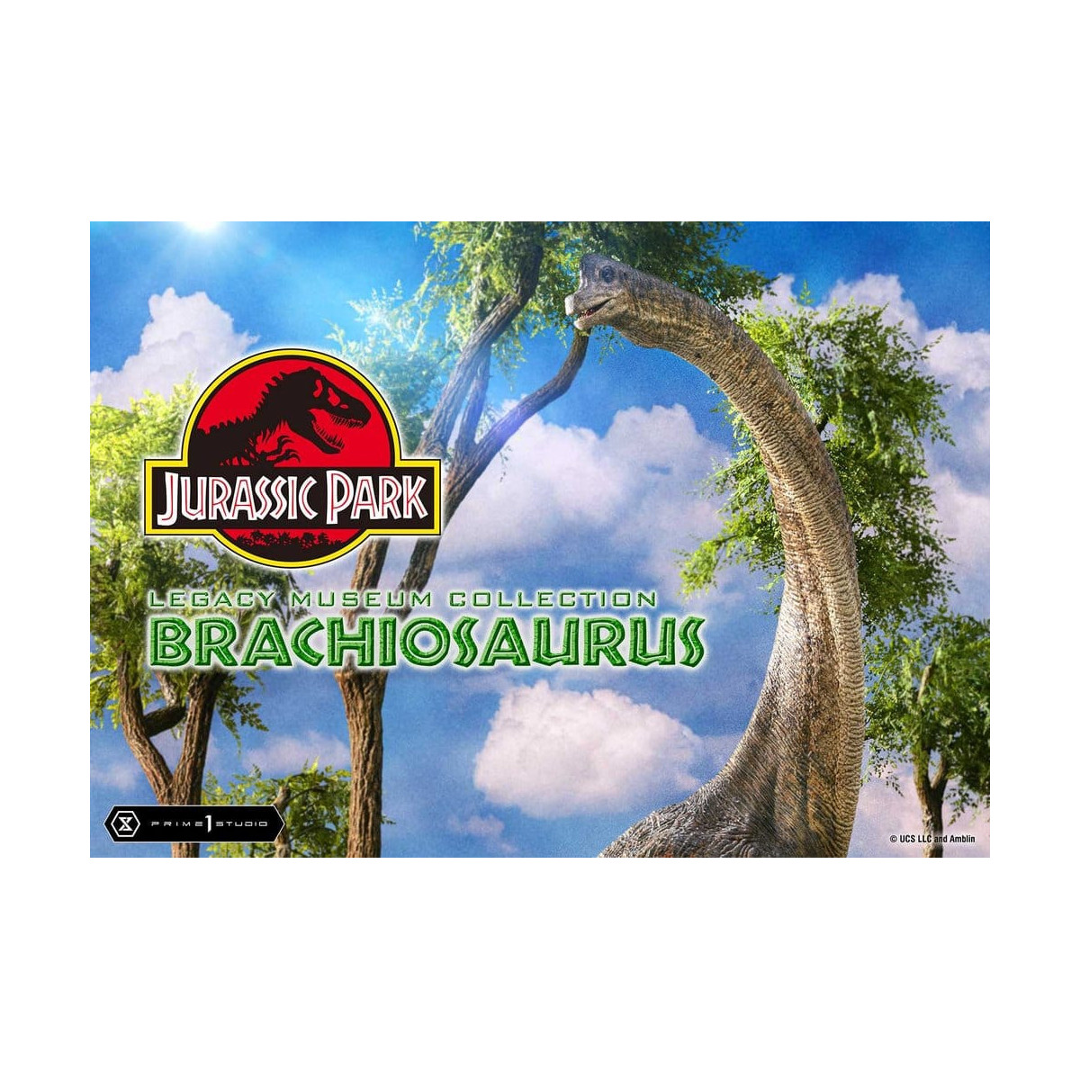 Prime 1 Studio - Jurassic Park - Collezione del Brachiosaurus Legacy Museum 1/15