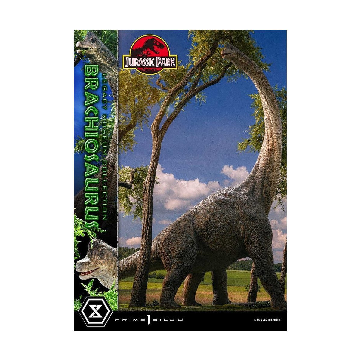 Prime 1 Studio - Jurassic Park - Collezione del Brachiosaurus Legacy Museum 1/15