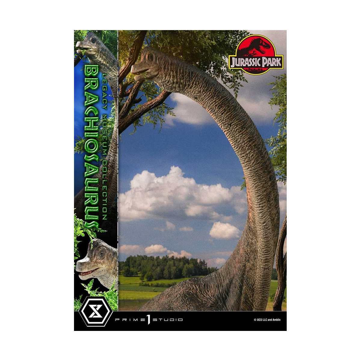 Prime 1 Studio - Jurassic Park - Collezione del Brachiosaurus Legacy Museum 1/15