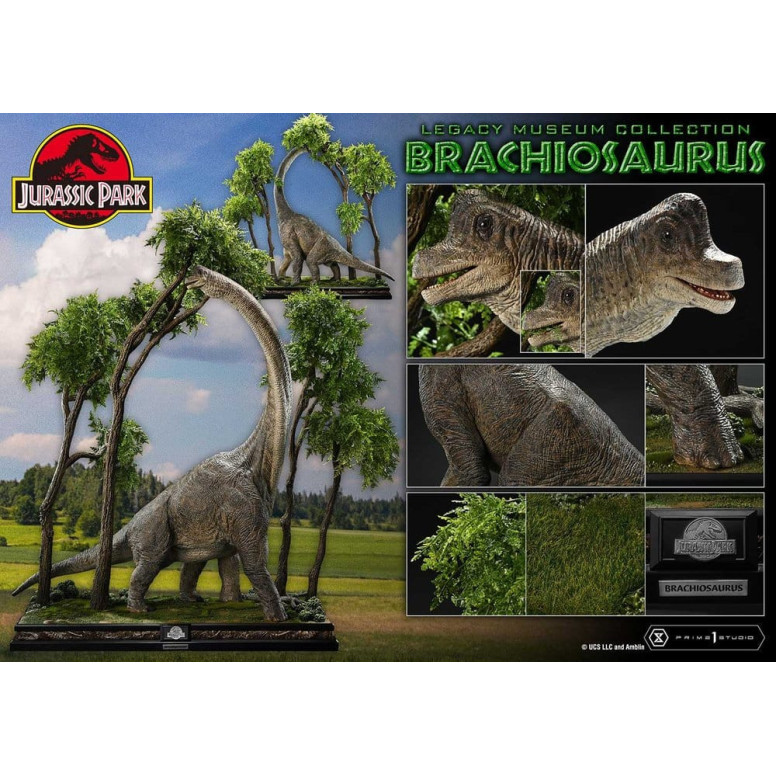 Prime 1 Studio - Jurassic Park - Collezione del Brachiosaurus Legacy Museum 1/15