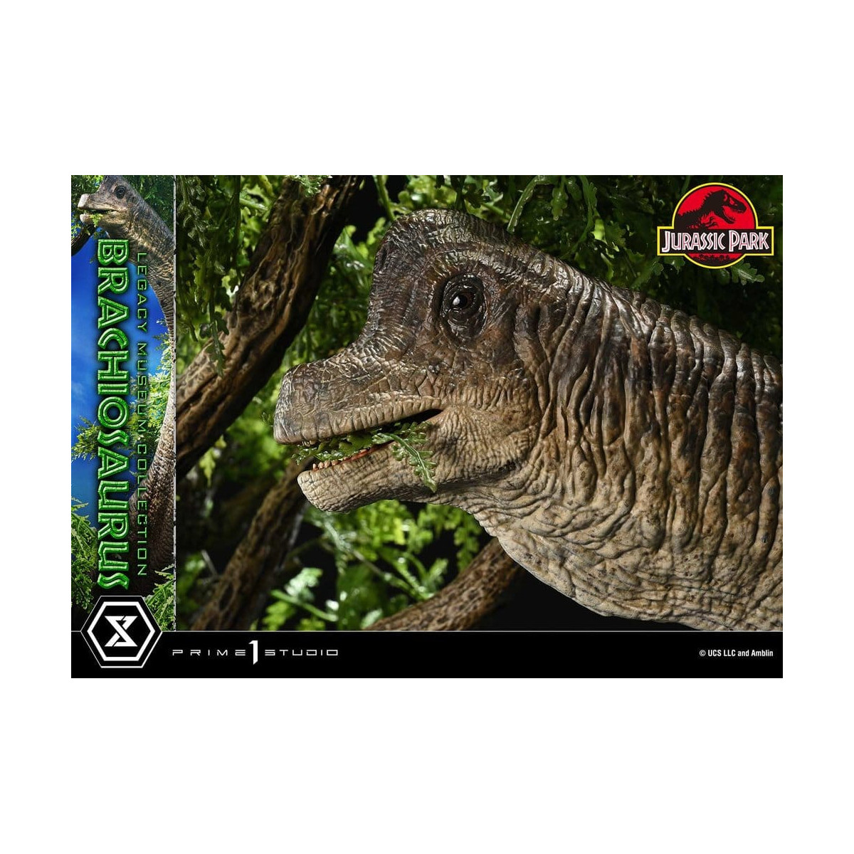 Prime 1 Studio - Jurassic Park - Collezione del Brachiosaurus Legacy Museum 1/15