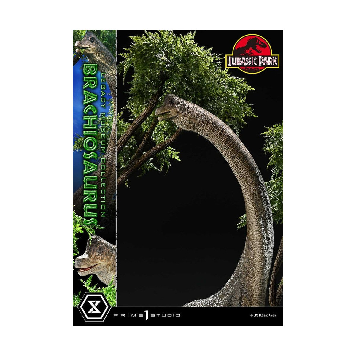 Prime 1 Studio - Jurassic Park - Collezione del Brachiosaurus Legacy Museum 1/15