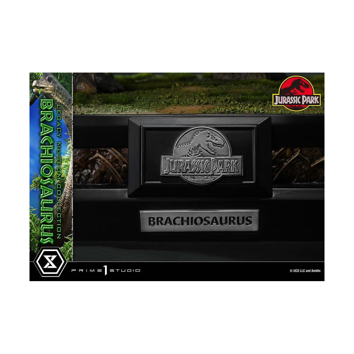 Prime 1 Studio - Jurassic Park - Collezione del Brachiosaurus Legacy Museum 1/15