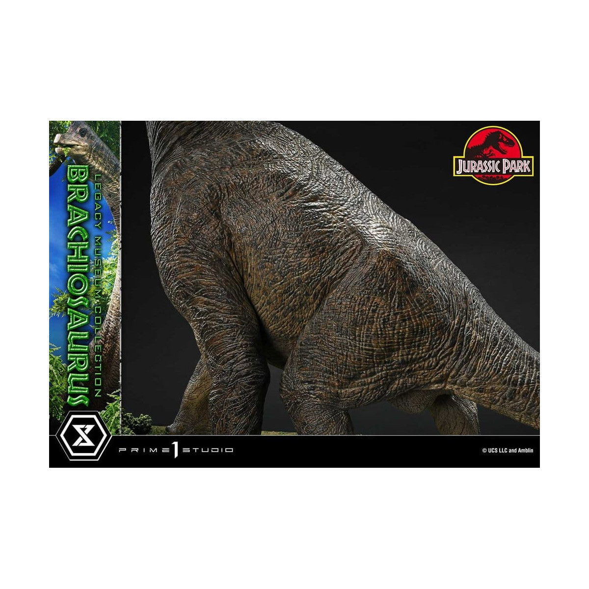 Prime 1 Studio - Jurassic Park - Collezione del Brachiosaurus Legacy Museum 1/15