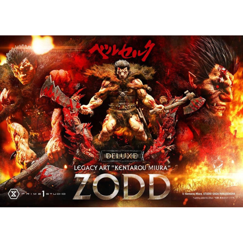 Prime 1 Studio Berserk - Statua in scala 1/4 "Kentaro Miura Legacy Art Berserker ZODD DX Bonus Version"