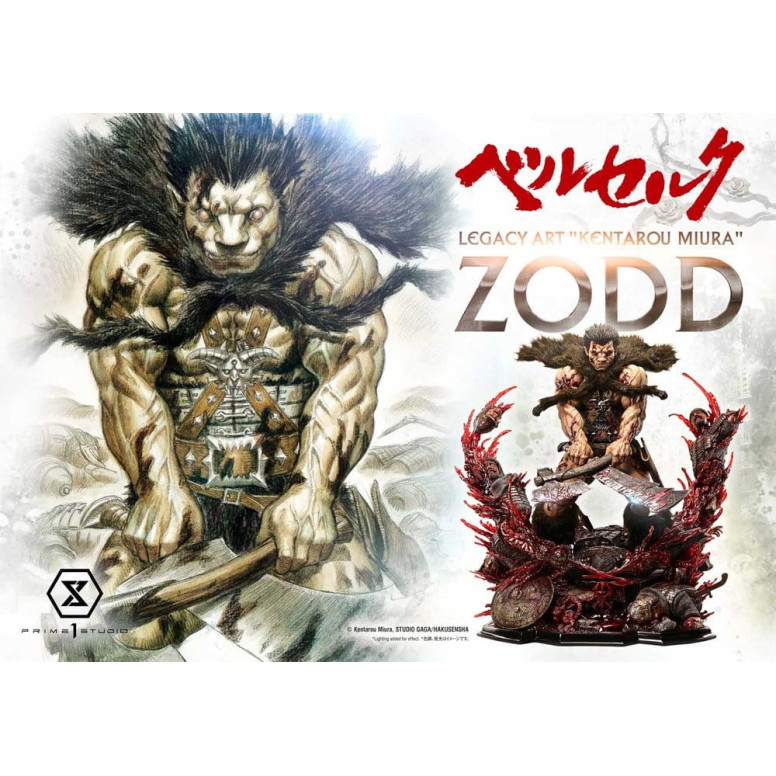 Prime 1 Studio Berserk - Statua in scala 1/4 "Kentaro Miura Legacy Art Berserker ZODD DX Bonus Version"
