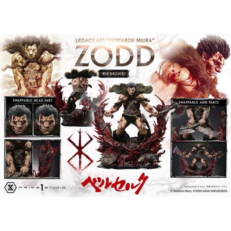 Prime 1 Studio Berserk - Statua in scala 1/4 "Kentaro Miura Legacy Art Berserker ZODD DX Bonus Version"