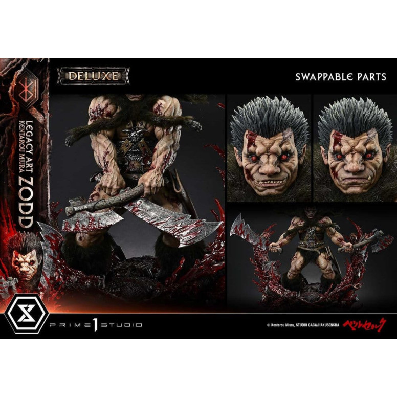 Prime 1 Studio Berserk - Statua in scala 1/4 "Kentaro Miura Legacy Art Berserker ZODD DX Bonus Version"