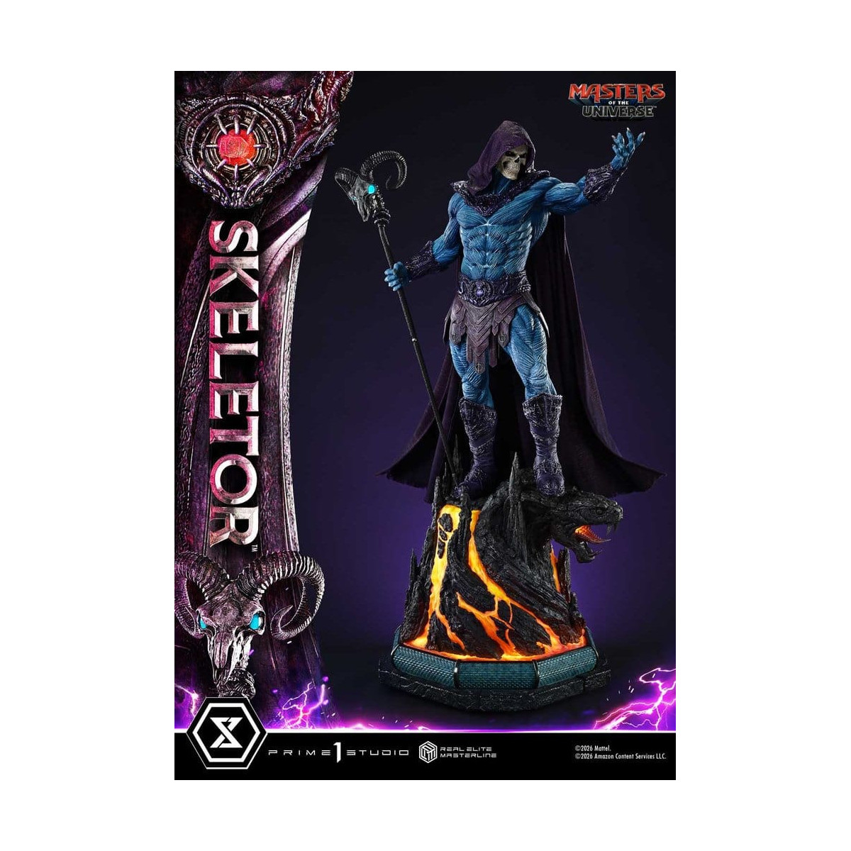 Prime 1 Studio - Skeletor Bonus Version - Masters of the Universe (2026) Real Elite Masterline 1/3
