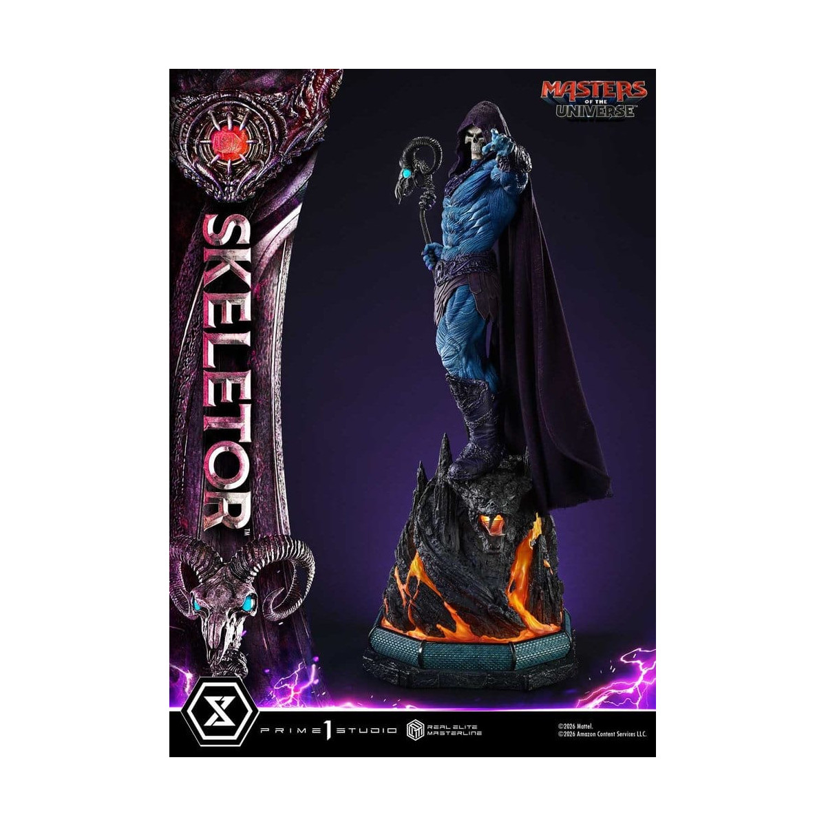 Prime 1 Studio - Skeletor Bonus Version - Masters of the Universe (2026) Real Elite Masterline 1/3