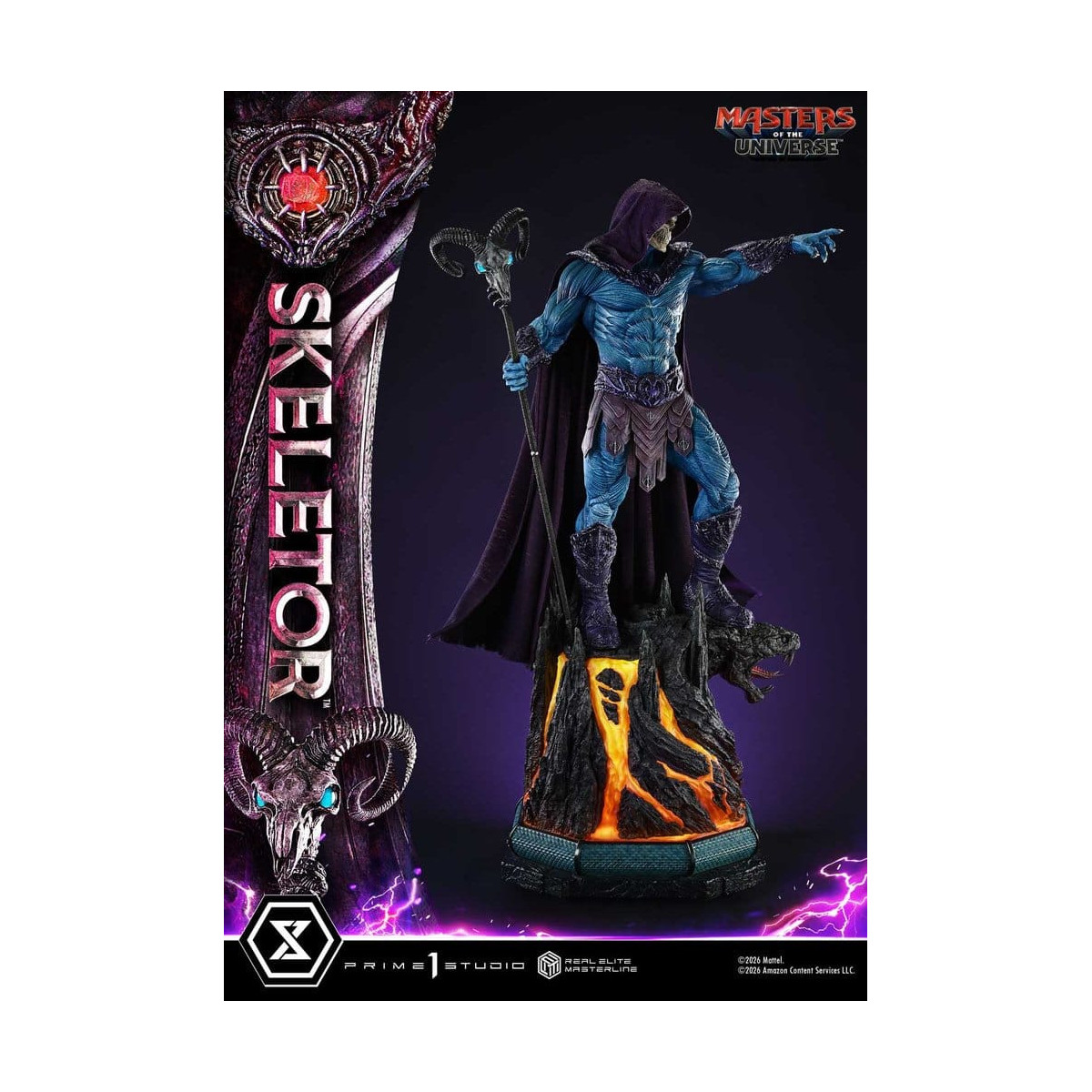 Prime 1 Studio - Skeletor Bonus Version - Masters of the Universe (2026) Real Elite Masterline 1/3