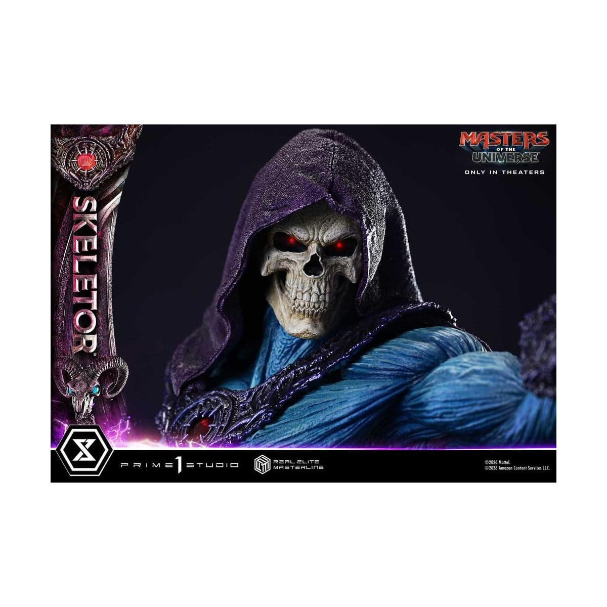 Prime 1 Studio - Skeletor Bonus Version - Masters of the Universe (2026) Real Elite Masterline 1/3