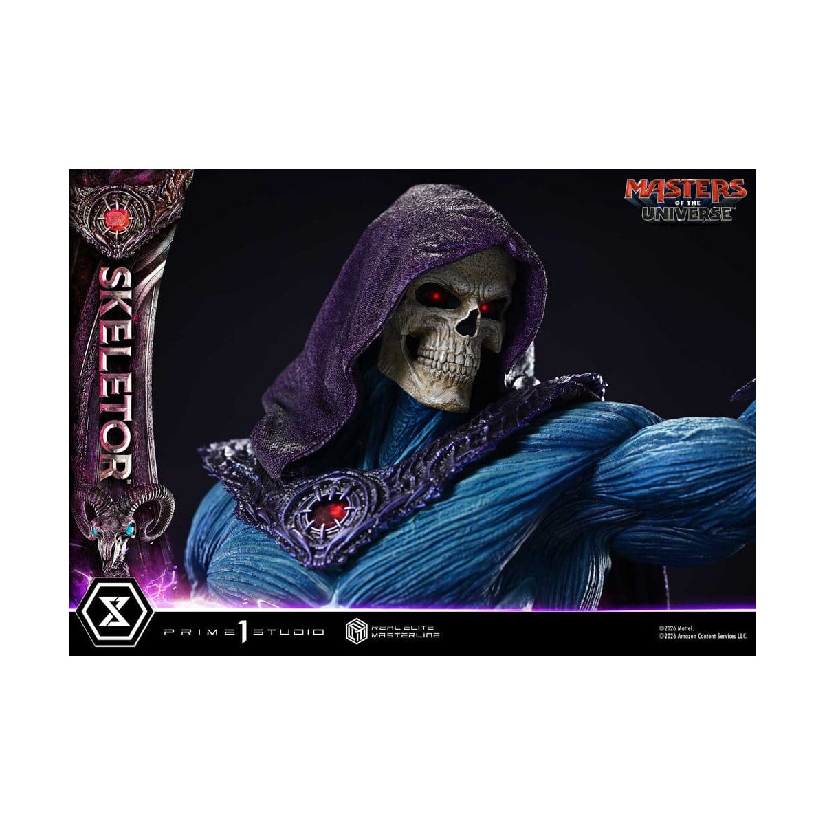 Prime 1 Studio - Skeletor Bonus Version - Masters of the Universe (2026) Real Elite Masterline 1/3