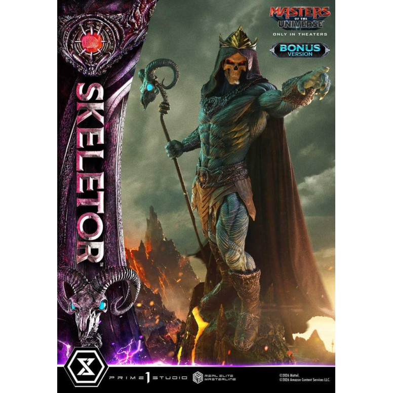Prime 1 Studio - Skeletor Bonus Version - Masters of the Universe (2026) Real Elite Masterline 1/3