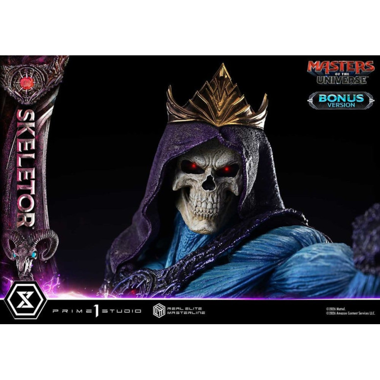 Prime 1 Studio - Skeletor Bonus Version - Masters of the Universe (2026) Real Elite Masterline 1/3