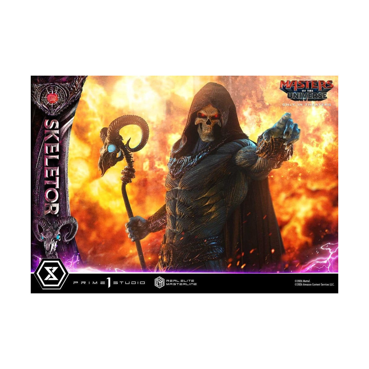 Prime 1 Studio - Skeletor Bonus Version - Masters of the Universe (2026) Real Elite Masterline 1/3