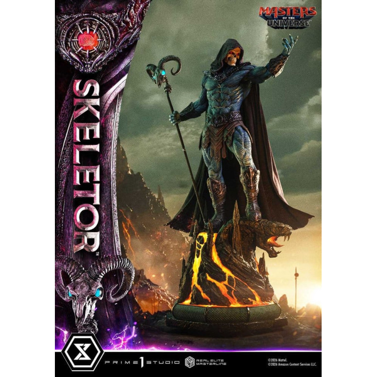 Prime 1 Studio - Skeletor Bonus Version - Masters of the Universe (2026) Real Elite Masterline 1/3