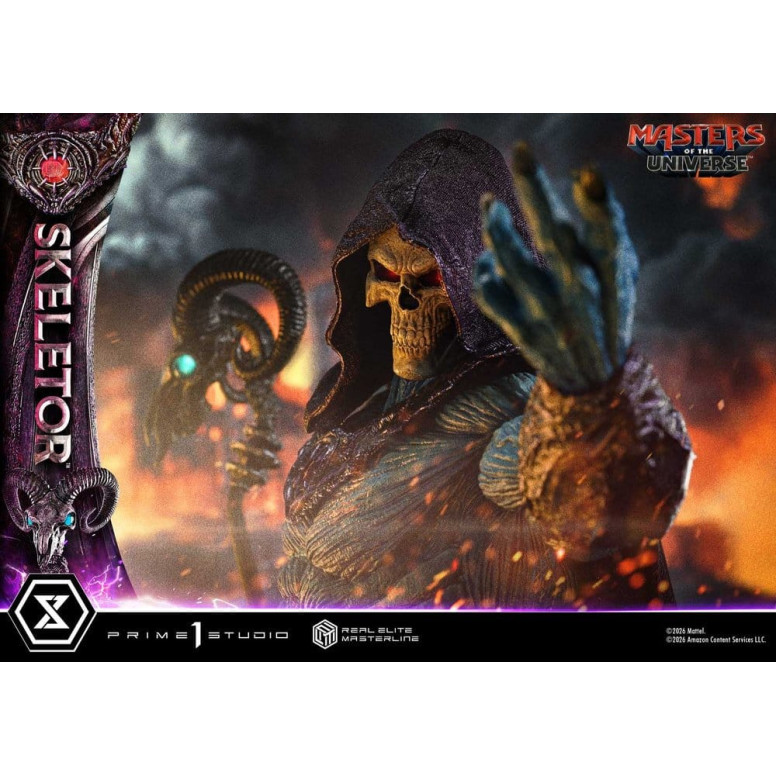 Prime 1 Studio - Skeletor Bonus Version - Masters of the Universe (2026) Real Elite Masterline 1/3