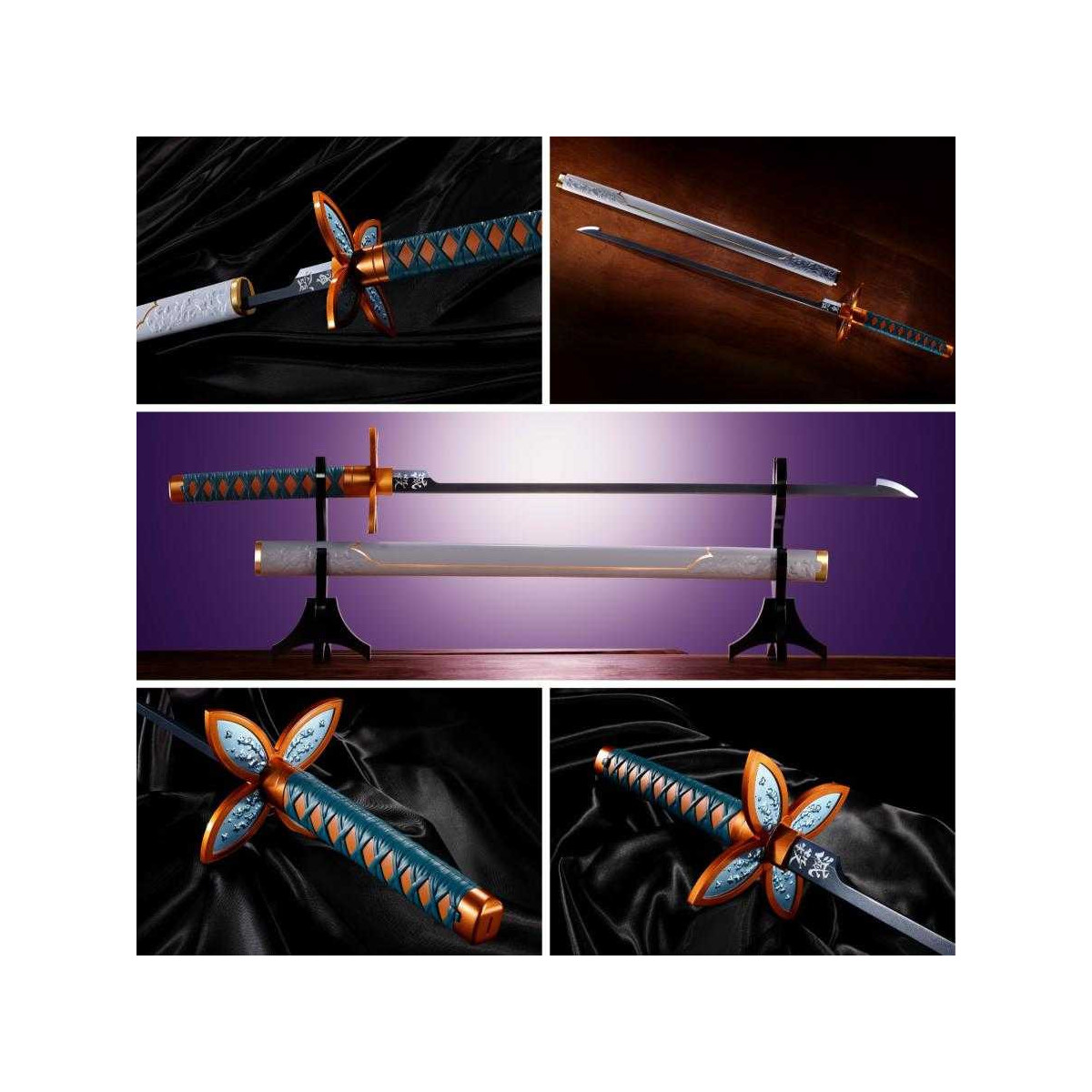 Bandai Tamashii - - Proplica NICHIRIN SWORD SHINOBU KOCHO 1/1 - Repliche di spade Demon Slayer: Kimetsu no Yaiba
