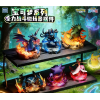 Langbowang Funism - Holly Box Pokémon - Led Diorama Battle Moments - set di 6 figurine