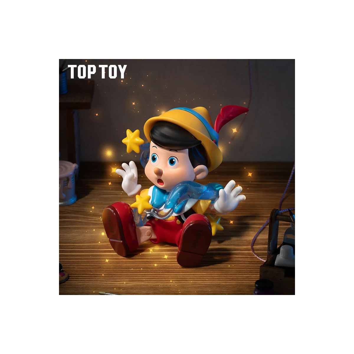 Toy Pop - Disney Pinocchio Growth Diary - set di 6 figurine in blind box
