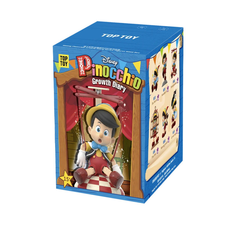 Toy Pop - Disney Pinocchio Growth Diary - set di 6 figurine in blind box