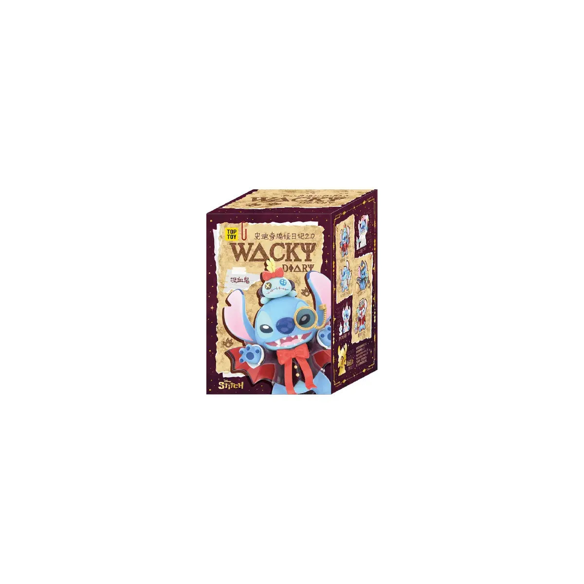 Toy Pop - Disney Stitch Wacky Diary 2.0 - set di 6 figurine in blind box