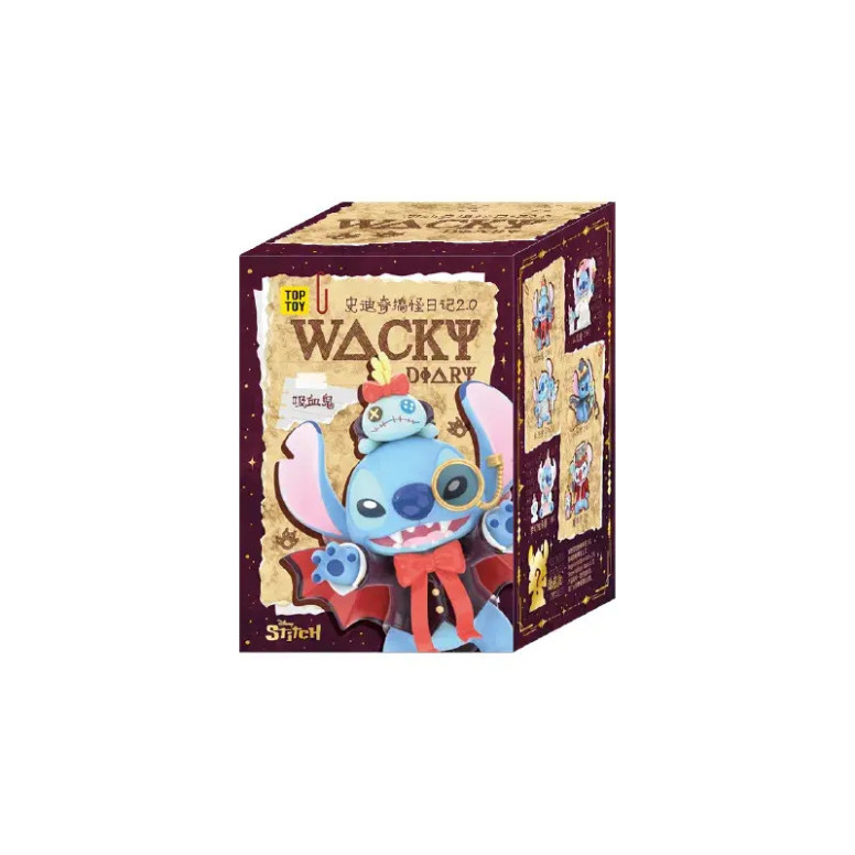 Toy Pop - Disney Stitch Wacky Diary 2.0 - set di 6 figurine in blind box